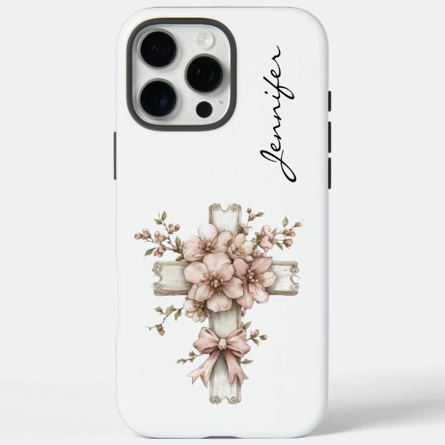 Spiritual Christian Cross iPhone  Case-Mate iPhone Case (Back)