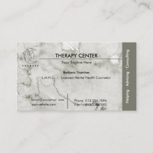 Spiritual Coach Healer Therapist Business Card