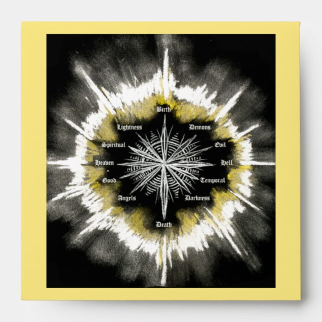 Spiritual Compass Envelope (Front)