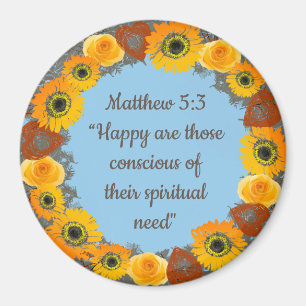Spiritual Conscious Faith Love Hope Art Magnet