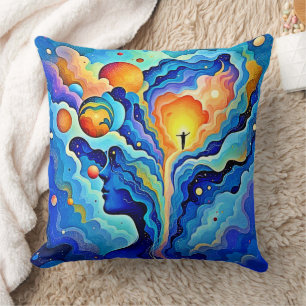 Spiritual Consciousness Art Cushion