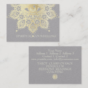 Spiritual Counselling, Tarot, Psychic Business Ca Card