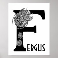 Spiritual custom child F Name Furgus Beatles bugs 