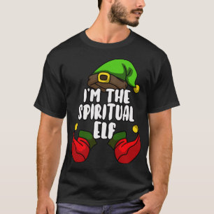 Spiritual Elf Matching Family Christmas Party Paja T-Shirt