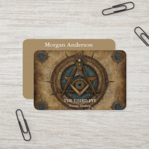 Spiritual Energie Heiler Reiki Business Card