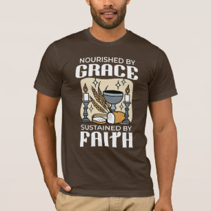 Spiritual Faith and Grace – Uplifting Christian T-Shirt
