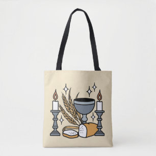 Spiritual Faith and Grace – Uplifting Christian Tote Bag
