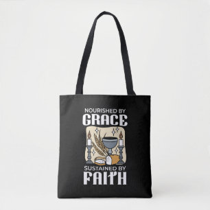 Spiritual Faith and Grace – Uplifting Christian Tote Bag