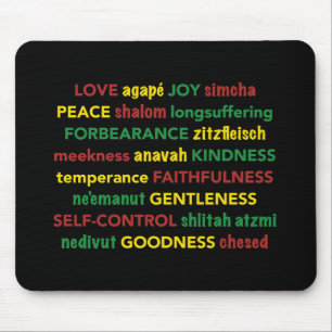 Spiritual FRUIT OF THE SPIRIT Personalizable Mouse Pad