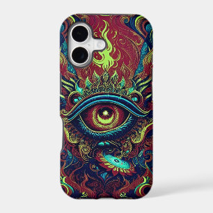 Spiritual Fusion - Flaming Eye Art