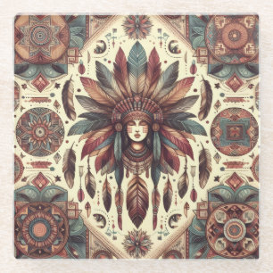 Spiritual Guidance  Glass Coaster