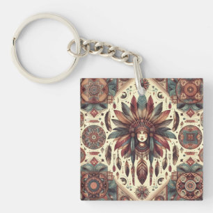 Spiritual Guidance Key Ring