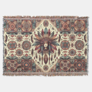 Spiritual Guidance  Throw Blanket