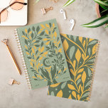 Spiritual Hands Celestial Crescent Moon Monogram Planner<br><div class="desc">Embrace the serenity of nature with our hand-drawn elegant spiritual hands, lush foliage, and enchanting crescent moon planner. Elevate the year with our holistic spiritual theme design with personalised monogram and two additonal text sections to personalise. **Please note the colours can be changed using the Zazzle design tool to suit...</div>