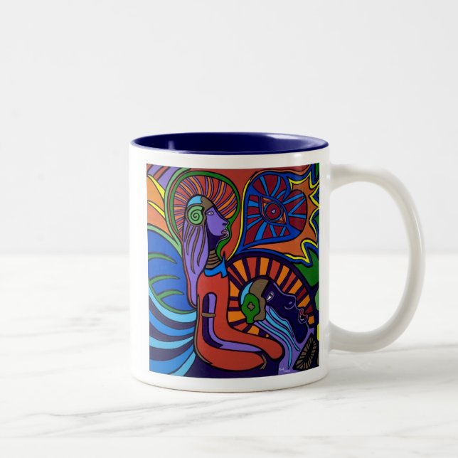 "Spiritual Heart" mug (Right)