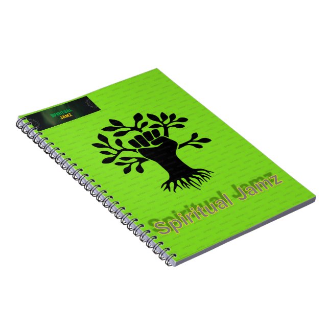 Spiritual Jamz Notebook (Right Side)