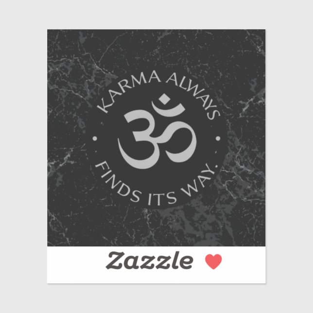 Spiritual Karma Om Design – Mindfulness Collection (Sheet)
