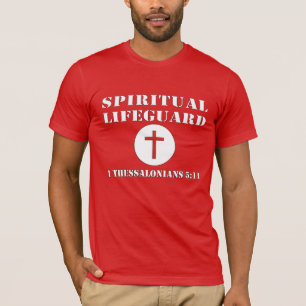 Spiritual Lifeguard with Verse T-Shirt
