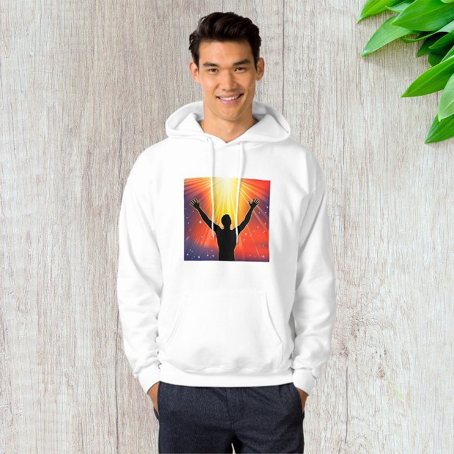 Spiritual Man Mens Hoodie (Creator Uploaded)