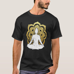Spiritual Meditation Mandala Sacred Geometry Buddh T-Shirt