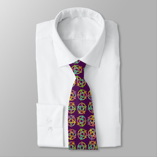 Spiritual Molten Alchemy Tie (Tied)
