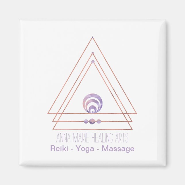 Spiritual New Age and Metaphysical | Purple Magnet (Front)