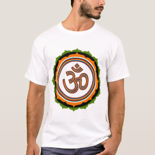 Spiritual Om Lotus Sign T-Shirt