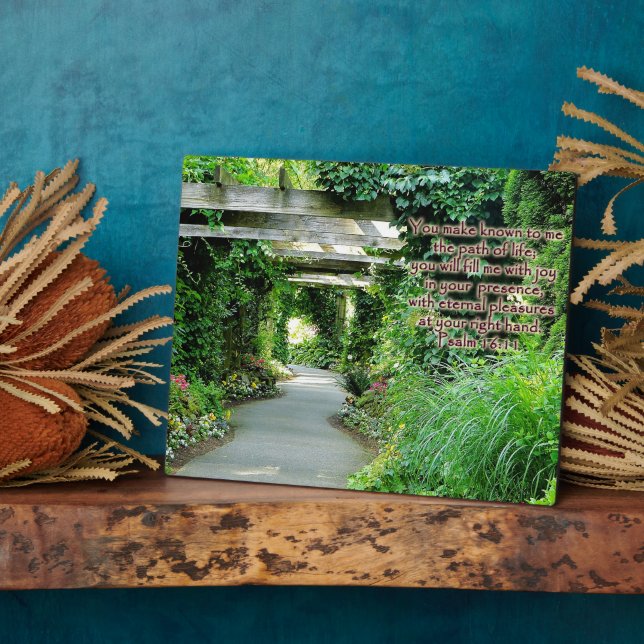 Spiritual Path Inspirational Plaque (Side)