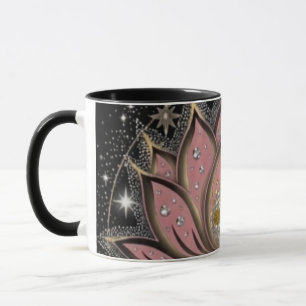 Spiritual Pink Lotus Coffee Mug