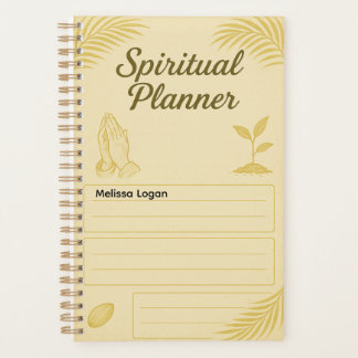 Spiritual Planner for Prayer & Daily Worship