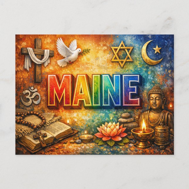 Spiritual Postcard  (Front)