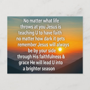 Spiritual Postcard