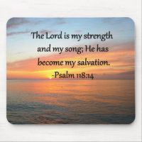 SPIRITUAL PSALM 118:14 SUNRISE PHOTO DESIGN
