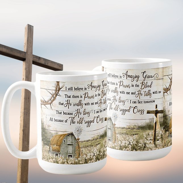 Spiritual Quote Hymns Ceramic Mug (Creator Uploaded)