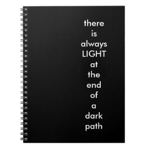 Spiritual Quote Spiral Notebook