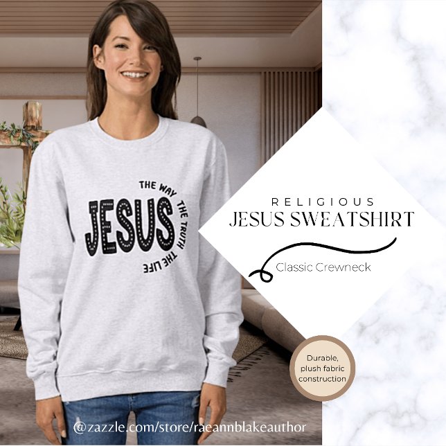 Spiritual Religious Jesus Sweatshirt (Creator Uploaded)