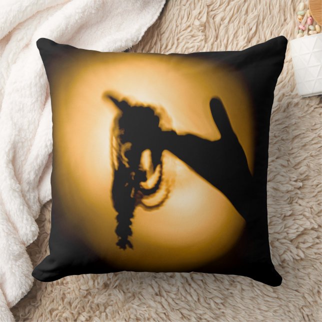 Spiritual Rosary Tasbeeh Art Cushion (Blanket)