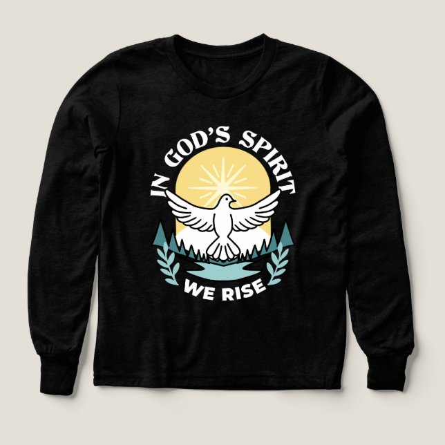 Spiritual Strength in God – Uplifting Christian (Design Front)