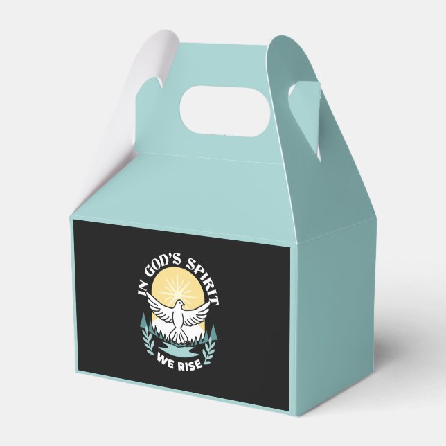 Spiritual Strength in God – Uplifting Christian Favour Box (Front Side)