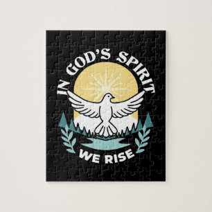 Spiritual Strength in God – Uplifting Christian Jigsaw Puzzle