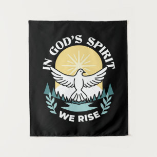Spiritual Strength in God – Uplifting Christian Tapestry