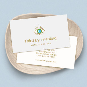 Spiritual Third Eye Logo Business Card