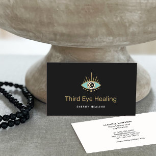 Spiritual Third Eye Yoga Instructor Business Card