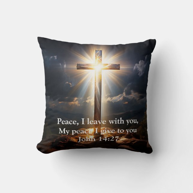 Spiritual Throw Pillow (Front)