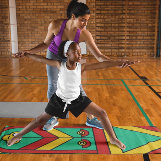 spiritual tiki yoga mat (Creator Uploaded)