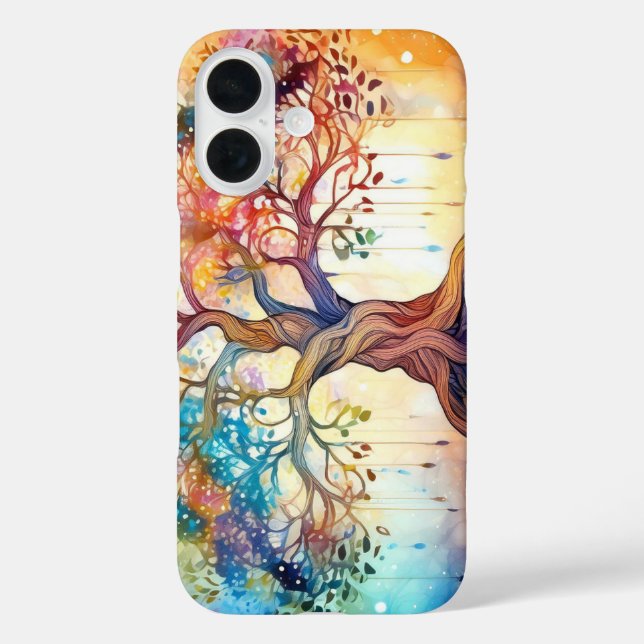 Spiritual Tree of Life design Case-Mate iPhone Case (Back)