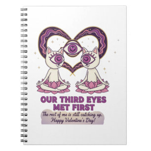 spiritual valentine  notebook