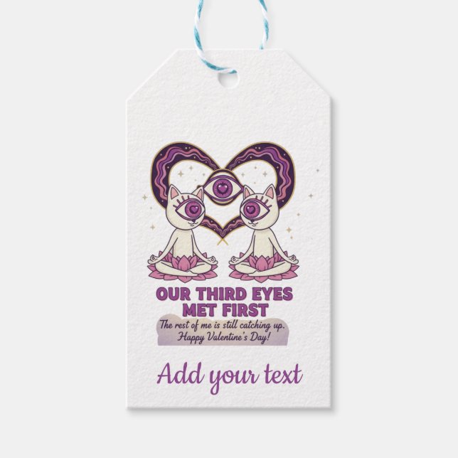 spiritual valentine's day gift tags (Front)