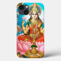 Spiritual Vintage Hindu Diety Lakshmi