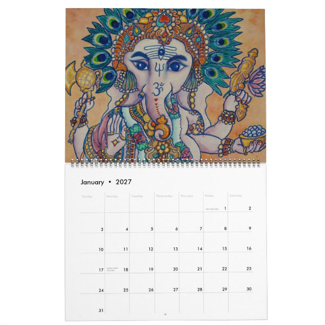 Spiritual & Visionary Art Calendar 2012 (Jan 2027)
